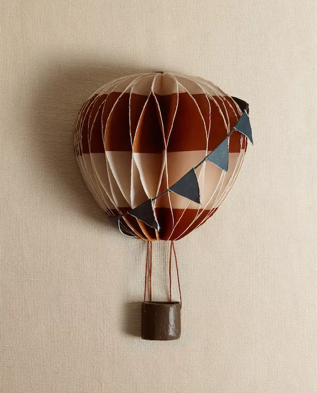 بالن دکوری دیواری کاغذی زارا هوم (Coloured Paper Wall Balloon )