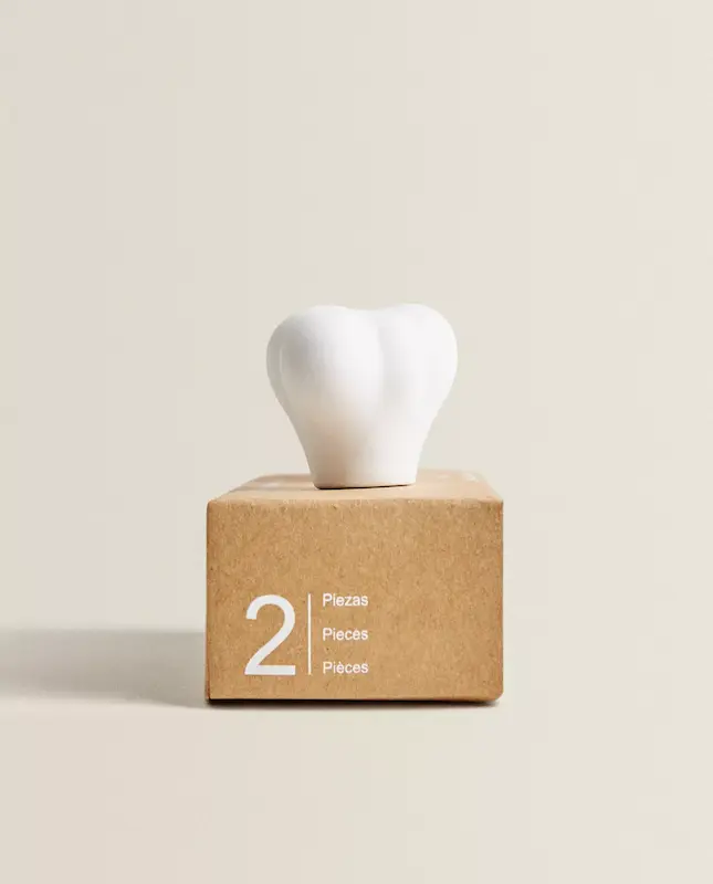 دستگیره کمد طرح قلب و ابر ۲ عددی زارا هوم (Kids' Door Knobs - Pack of 2)