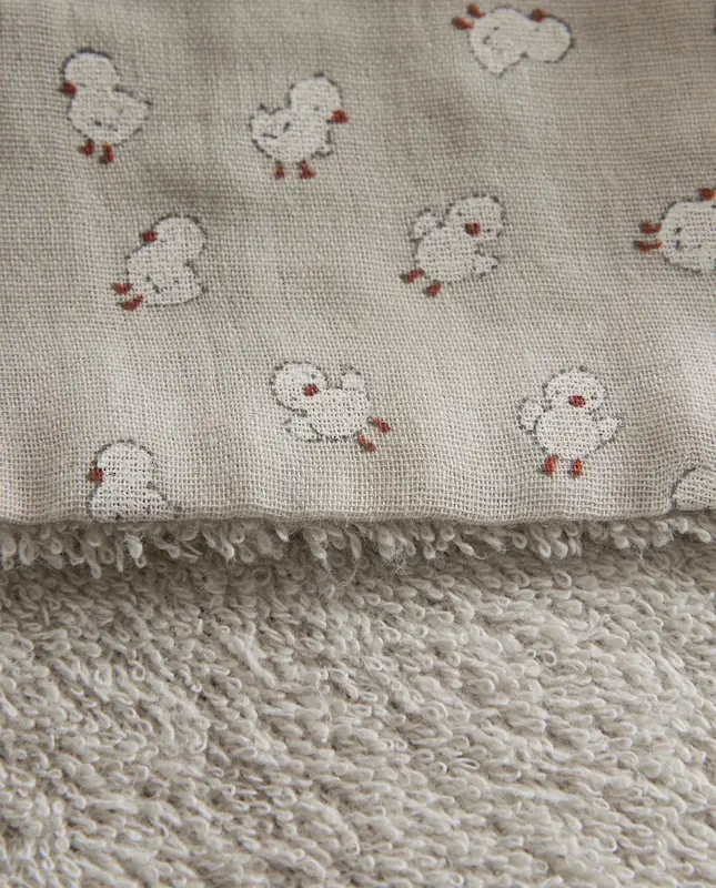 حوله مینی ۳ عددی کودک طرح جوجه زارا هوم (Chick Baby Mini Towel - 3 Pack)