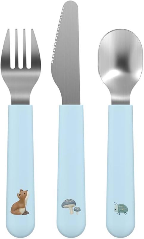 ست ۳ عددی قاشق، چنگال و کارد کودک مپال  (Mepal - Mio Little Dutch Children's Cutlery Set )