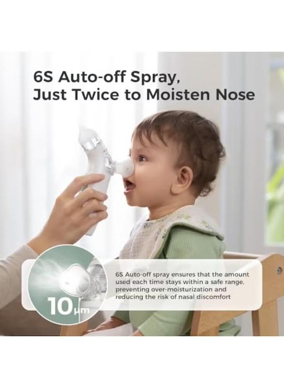 پوار بینی برقی دو در یک مامکوزی با اسپری (Momcozy 2-in-1 Electric Nasal Aspirator)
