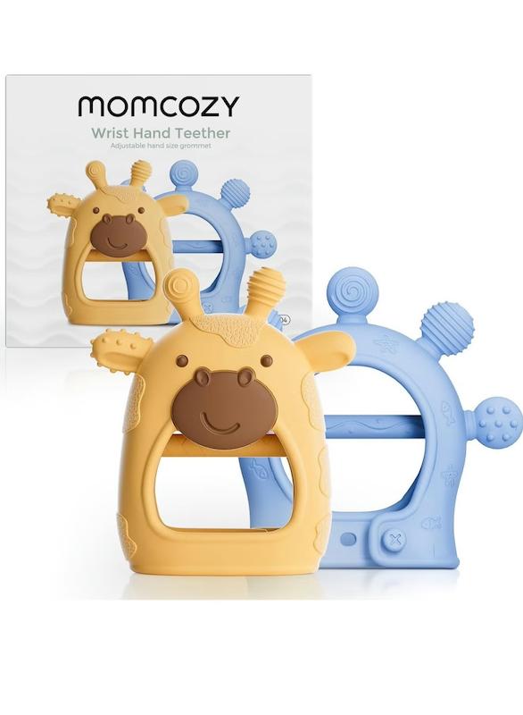 دندان‌گیر مچ‌بندی سیلیکونی مامکوزی (Momcozy Wrist Hand Teether)
