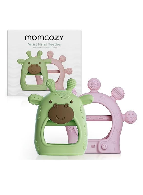 دندان‌گیر مچ‌بندی سیلیکونی مامکوزی (Momcozy Wrist Hand Teether)
