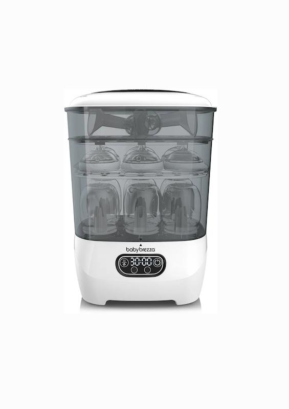 استریلایزر و خشک‌کن برقی پیشرفته شیشه شیر بیبی برزا | Baby Brezza Bottle Sterilizer and Dryer Advanced