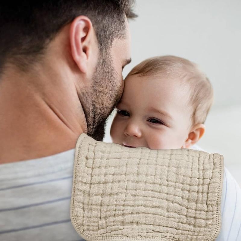 دستمال آروغ‌گیر ۶ لایه تنظیف نوزاد لوکسی (Looxii Muslin Burp Cloths - 6 Pack)