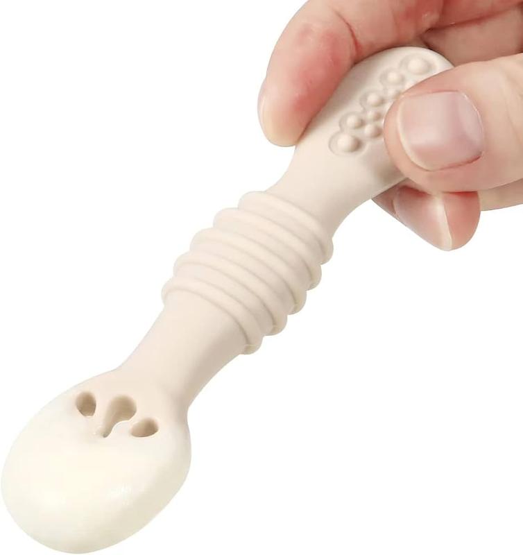 ست ۶ عددی قاشق آموزشی سیلیکونی پنداار (PandaEar Silicone Baby Learning Spoon - Pack of 6)