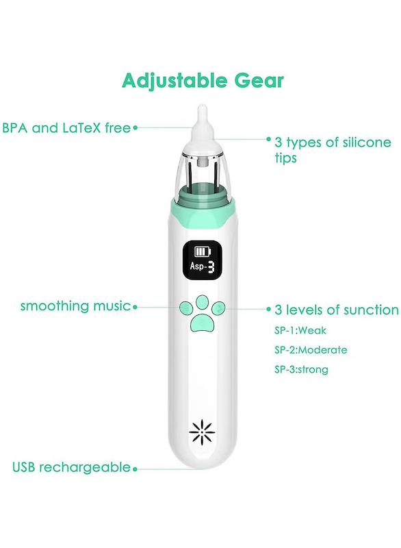 پوار بینی برقی و موزیکال اونتو (ONETO Electric Silent Baby Nasal Aspirator)