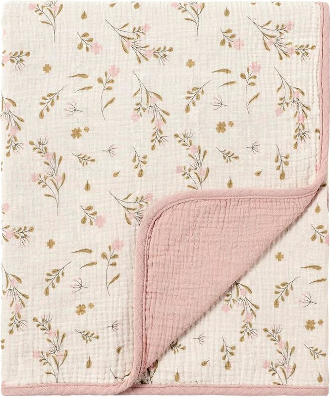 دورپیچ و پتوی موسلین ارگانیک کرونت (CREVENT 100% Organic Cotton Muslin Blanket)