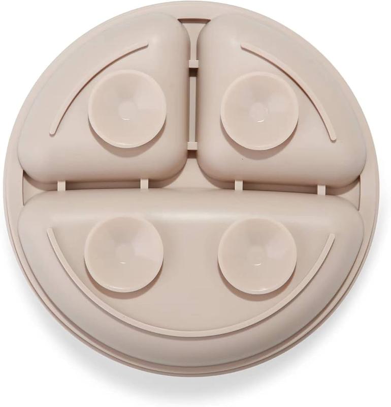 ست ۳ عددی بشقاب مکش‌دار سیلیکونی (PandaEar Divided Unbreakable Silicone Baby Plates)