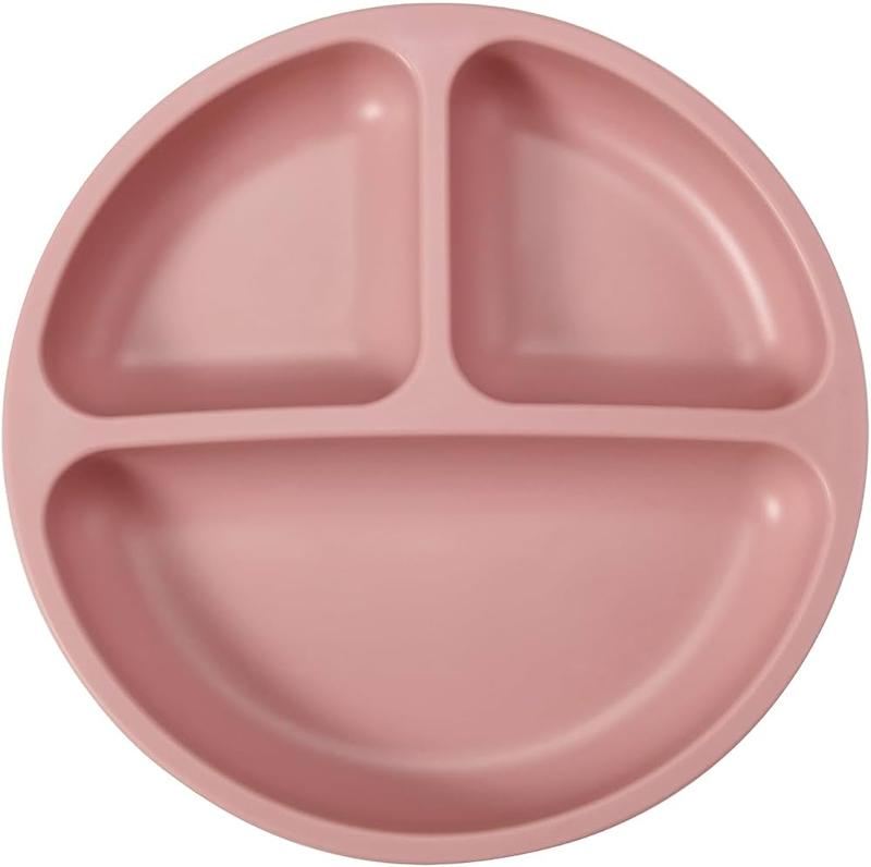 ست ۳ عددی بشقاب مکش‌دار سیلیکونی (PandaEar Divided Unbreakable Silicone Baby Plates)