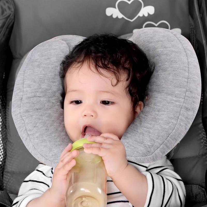 بالشت محافظ سر و گردن کودک کاکیبلین (KAKIBLIN Baby Support Pillow - Pure Grey)