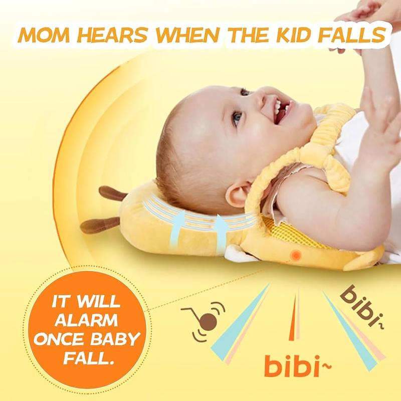 محافظ سر کودک طرح زنبور عسل (Bee Baby Head Protection Pillow Backpack)