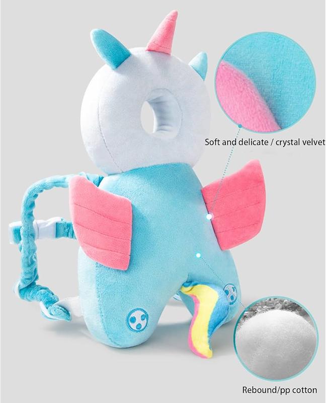 محافظ سر کودک طرح فرشته لوورنو (LOVOERNO Elves Baby Head Protector Backpack)