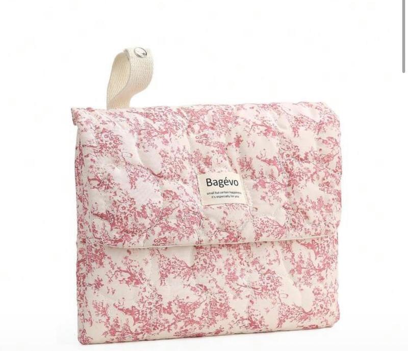 مت تعویض پارچه‌ای و ارگانایزر کیف پوشک تاشو (Portable Foldable Diaper Organizer Bag)