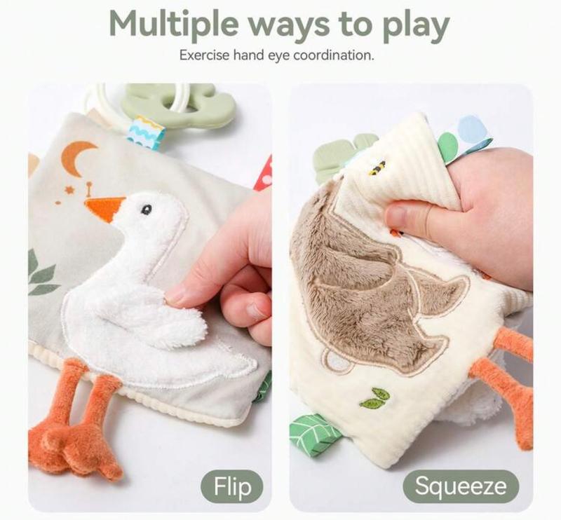 کتاب پارچه ای کودک (Baby Duck Comfort Blanket & Soft Activity Book)