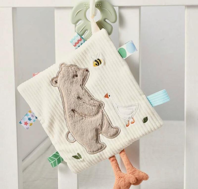  کتاب پارچه ای کودک (Baby Duck Comfort Blanket & Soft Activity Book)