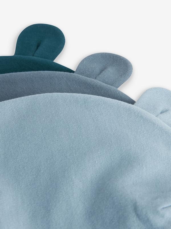 ست کلاه نوزادی ۳ عددی طرح گوش‌دار | Next baby beanies 