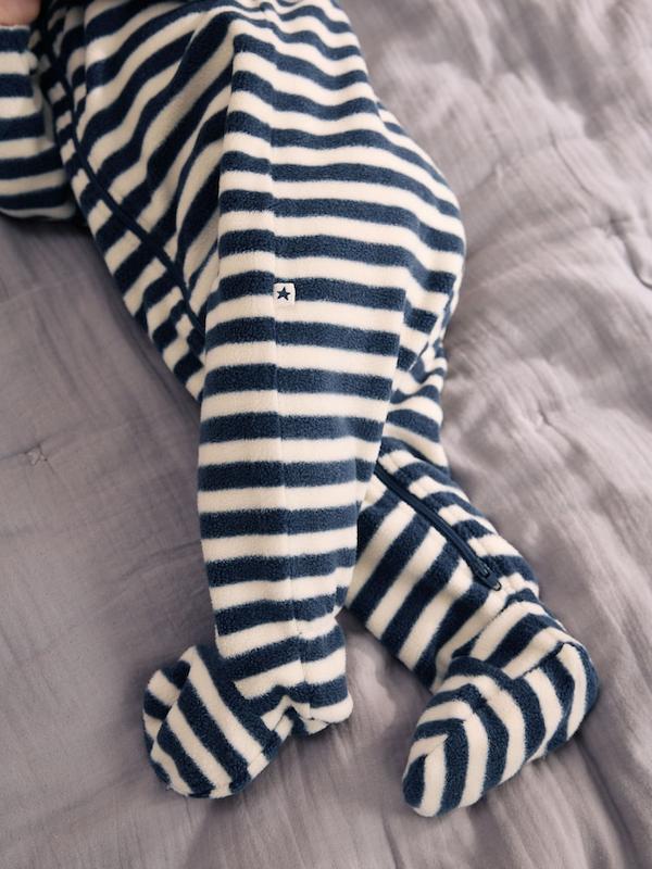 ست سرهمی میکروفلیس ۴ عددی طرح آبی |  Next sleepsuits 