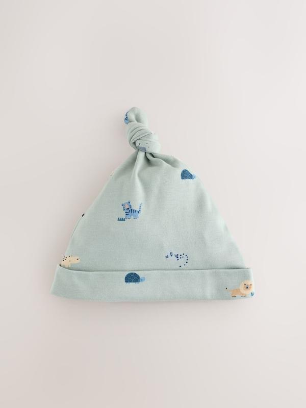 ست کلاه نوزادی ۳ عددی گره‌دار | Next baby beanies