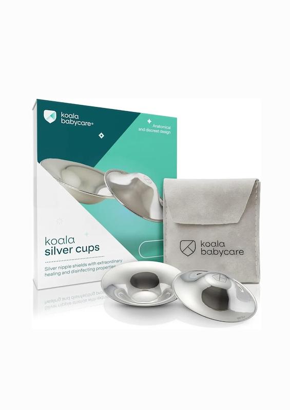 کاپ محافظ و التیام‌بخش سینه نقره کوالا |  Koala Silver Nursing Cups