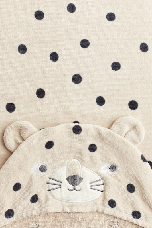 حوله کلاه‌دار کودک اچ اند ام (H&M Hooded Bath Towel )