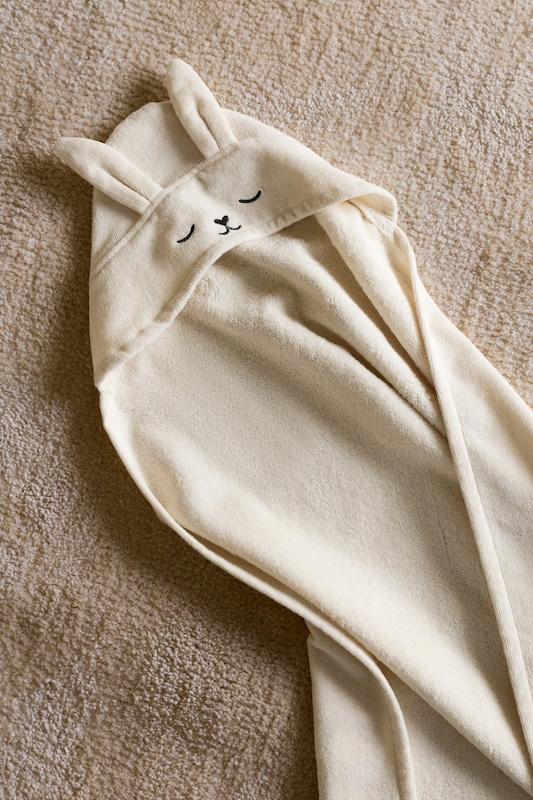 حوله کلاه‌دار کودک اچ اند ام (H&M Hooded Bath Towel )
