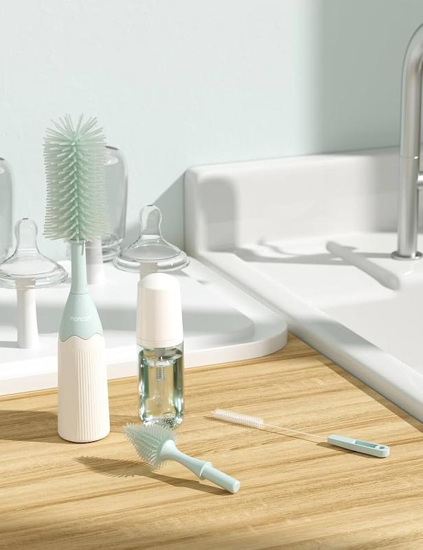 ست مسافرتی شستشوی شیشه شیر مامکوزی | Momcozy 7-in-1 Bottle Brush Set
