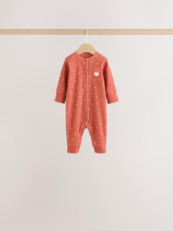 ست سرهمی نوزادی ۴ عددی طرح گل‌دار و فانتزی | Next sleepsuits 