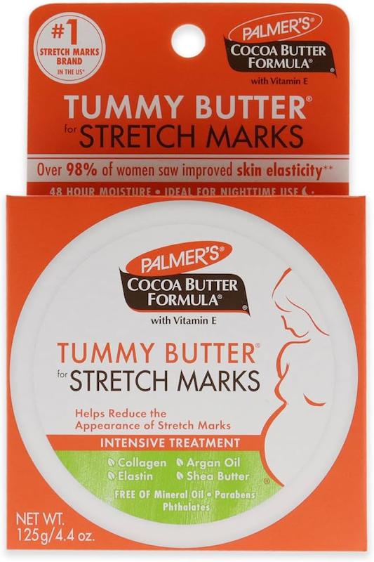 کره درمان و پیشگیری از ترک شکم بارداری پالمرز (Palmer's Cocoa Butter Formula Tummy Butter for Stretch Marks - 125g)