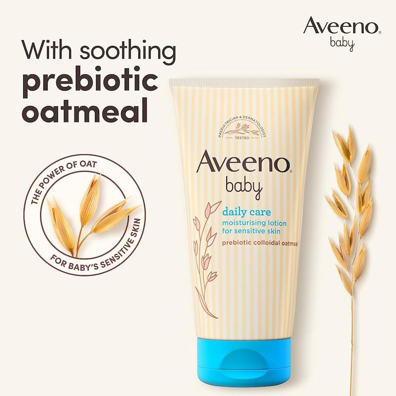 لوسیون مرطوب‌کننده روزانه نوزاد آوینو (Aveeno Baby Daily Care Moisturising Lotion - 150ml)