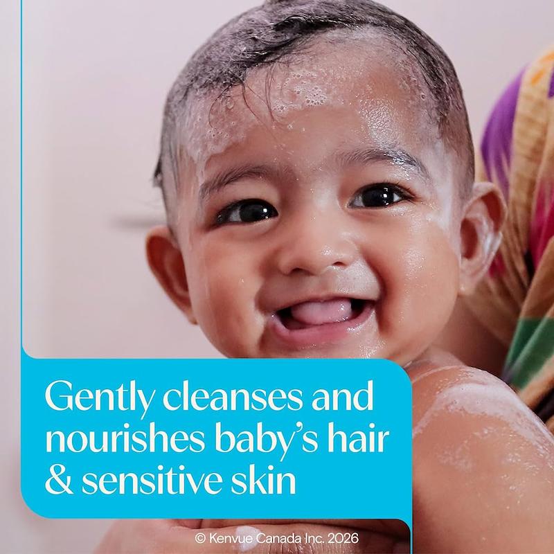 شامپو سر و بدن ملایم نوزاد آوینو (Aveeno Baby Daily Care Gentle Wash & Shampoo - 532ml)