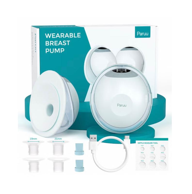شیردوش برقی پوشیدنی و بدون دست پارو مدل P20 (Paruu P20 Hands-Free Wearable Breast Pump)