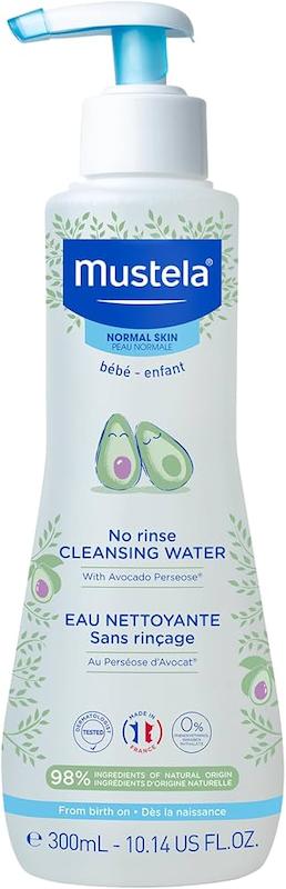 آب پاک‌کننده بدون نیاز به آبکشی نوزاد ماستلا (Mustela No-Rinse Cleansing Water - 300ml)