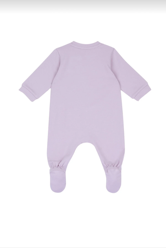 سرهمی نوزادی جلوباز طرح پنگوئن ارغوانی چیکو | Chicco sleepsuits 