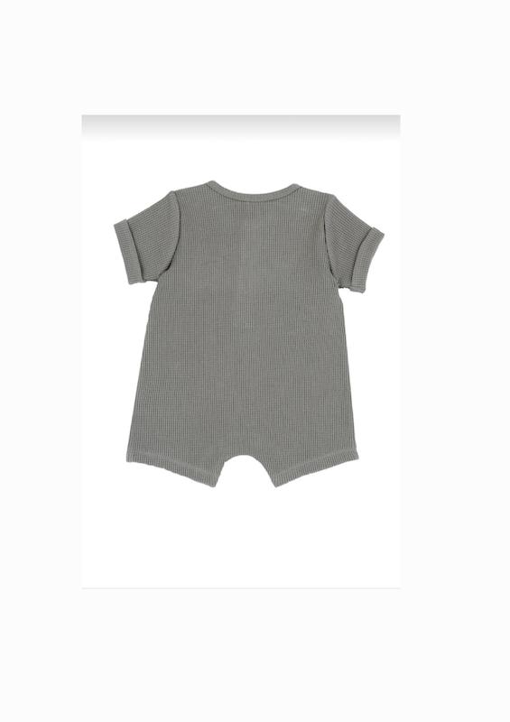 سرهمی آستین‌کوتاه نوزادی پسرانه طرح شیر چیکو | Chicco Bodysuit 