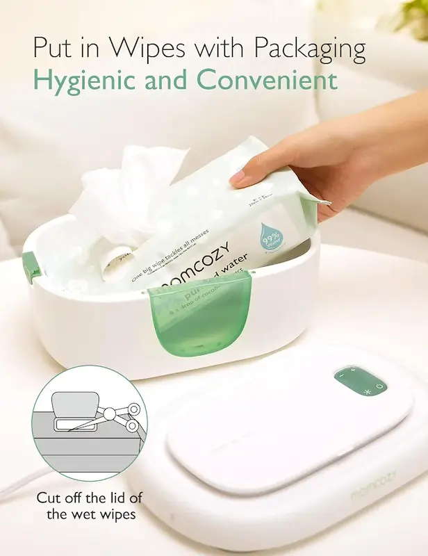 دستگاه گرم‌کن دستمال مرطوب مامکوزی |  Momcozy Wipe Warmer