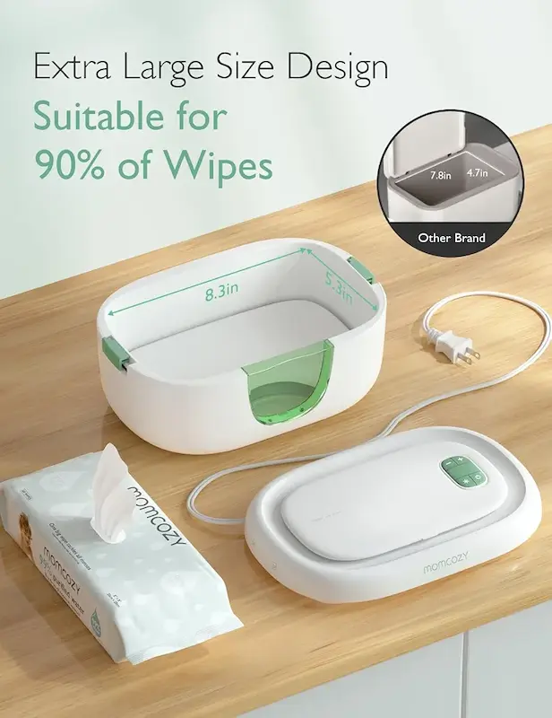 دستگاه گرم‌کن دستمال مرطوب مامکوزی |  Momcozy Wipe Warmer