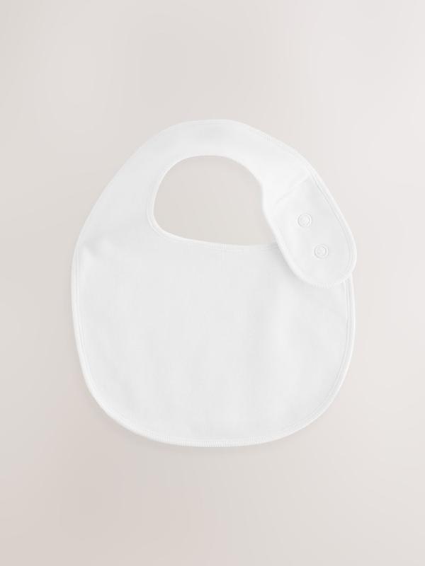 ست پیش‌بند نوزادی ۵ عددی نخی خنثی |  Next baby bibs