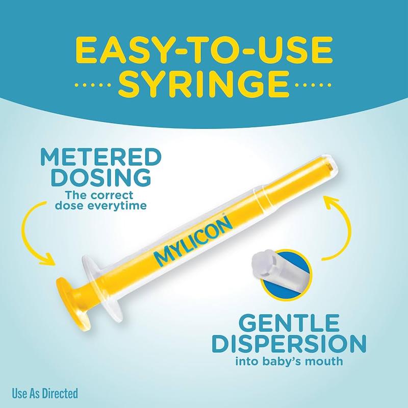 قطره ضد نفخ و دل‌پیچه نوزاد مایلیکون (Infants' Mylicon Gas Relief Drops)