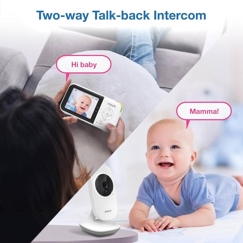 پیجر تصویری و دوربین مراقبت از کودک وی‌تک (VTech VM819 Baby Monitor)