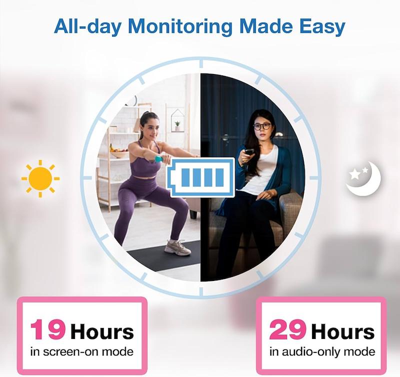 پیجر تصویری و دوربین مراقبت از کودک وی‌تک (VTech VM819 Baby Monitor)