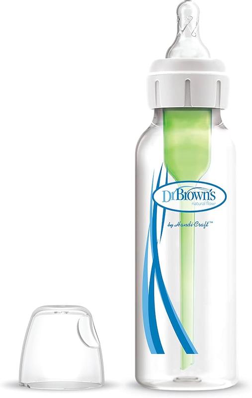 ست کامل ۱۶ تکه شیشه‌شیر و لیوان‌شو ضدکولیک دکتر براونز (Dr. Brown's Options+ Narrow Bottle to Sippy Gift Set)