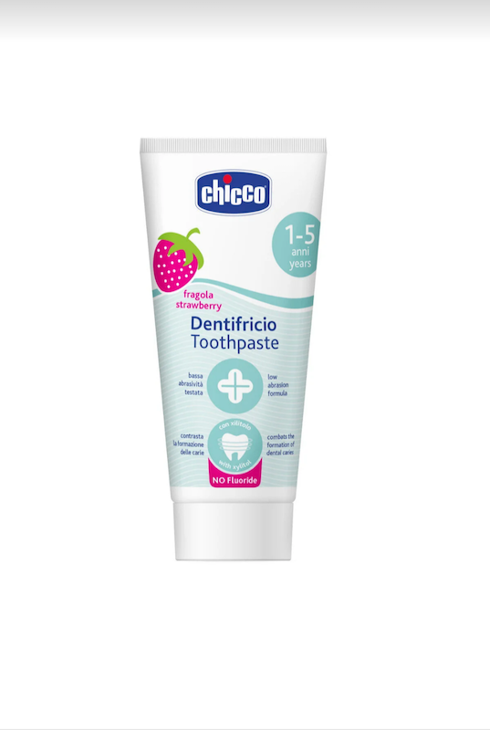 خمیر دندان کودک چیکو با طعم توت‌فرنگی | Chicco