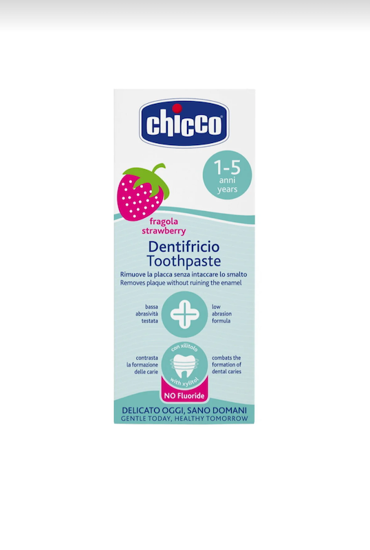 خمیر دندان کودک چیکو با طعم توت‌فرنگی | Chicco