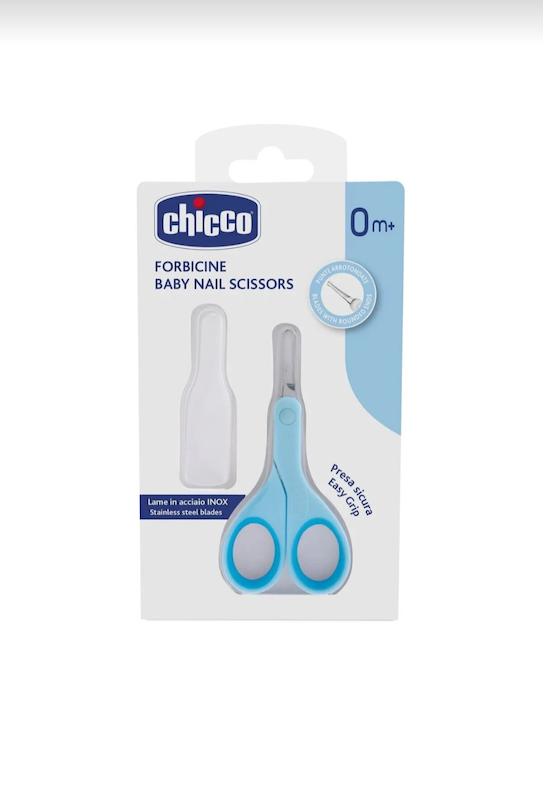 قیچی ناخن‌گیر نوزاد چیکو رنگ آبی | Chicco