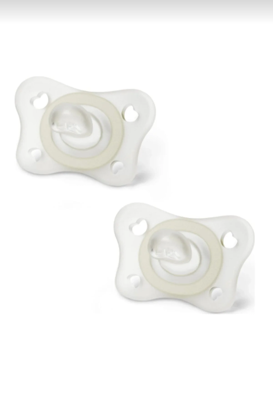 پستانک شب‌تاب دوتایی مینی سافت چیکو مدل فیزیوفورما | Chicco Physioforma Mini Soft 