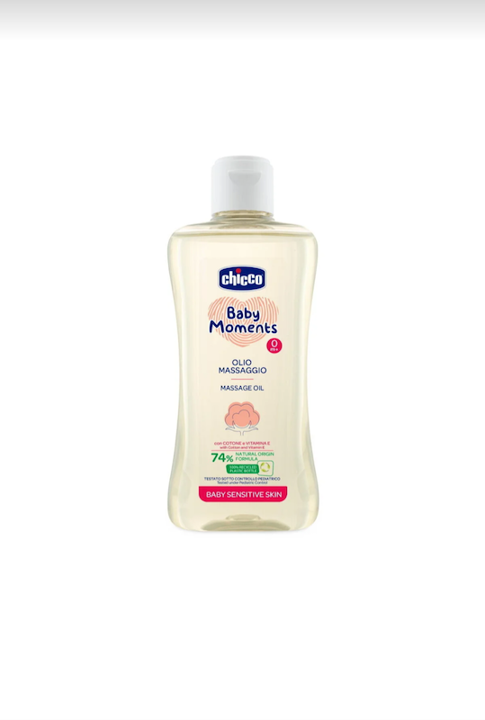 روغن ماساژ کودک چیکو مدل بیبی مومنتس |  Chicco Baby Moments Massage Oil 