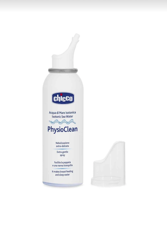 اسپری آب دریای ایزوتونیک چیکو مدل فیزیوکلین Chicco PhysioClean Isotonic Seawater Sprayحجم ۱۰۰ میلی‌لیتر
