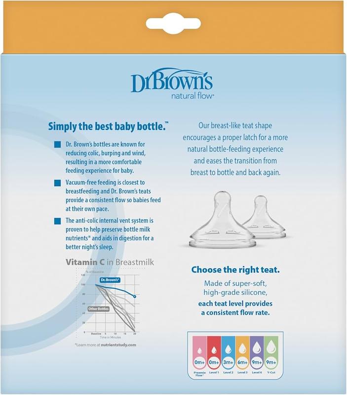 ست استارتر شیشه‌شیر ضد کولیک دهانه عریض دکتر براونز (Dr. Brown's Options+ Wide-Neck Starter Kit)