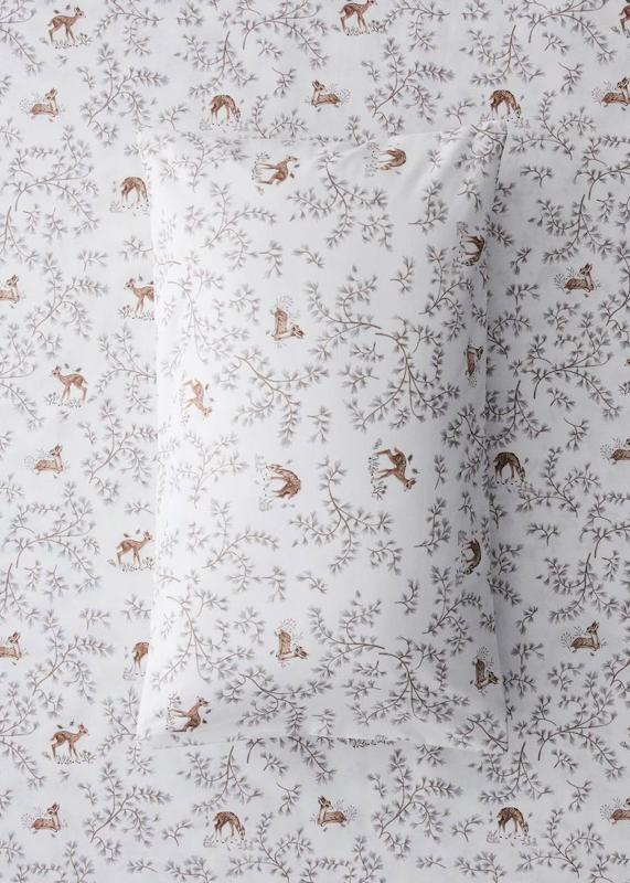 روبالشی نخی پرکال نوزادی منگو | Mango 100% Percale Cotton Crib Pillowcase